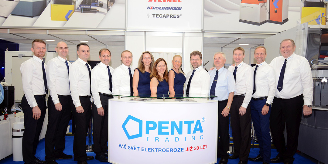 PENTA TRADING was the only exhibitor of EDM machines at MSV in Brno 2021