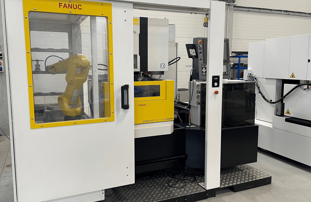 UNIQUE FANUC ROBOTIC CELL FOR MANUFACTURERS OF ROTARY TOOLS